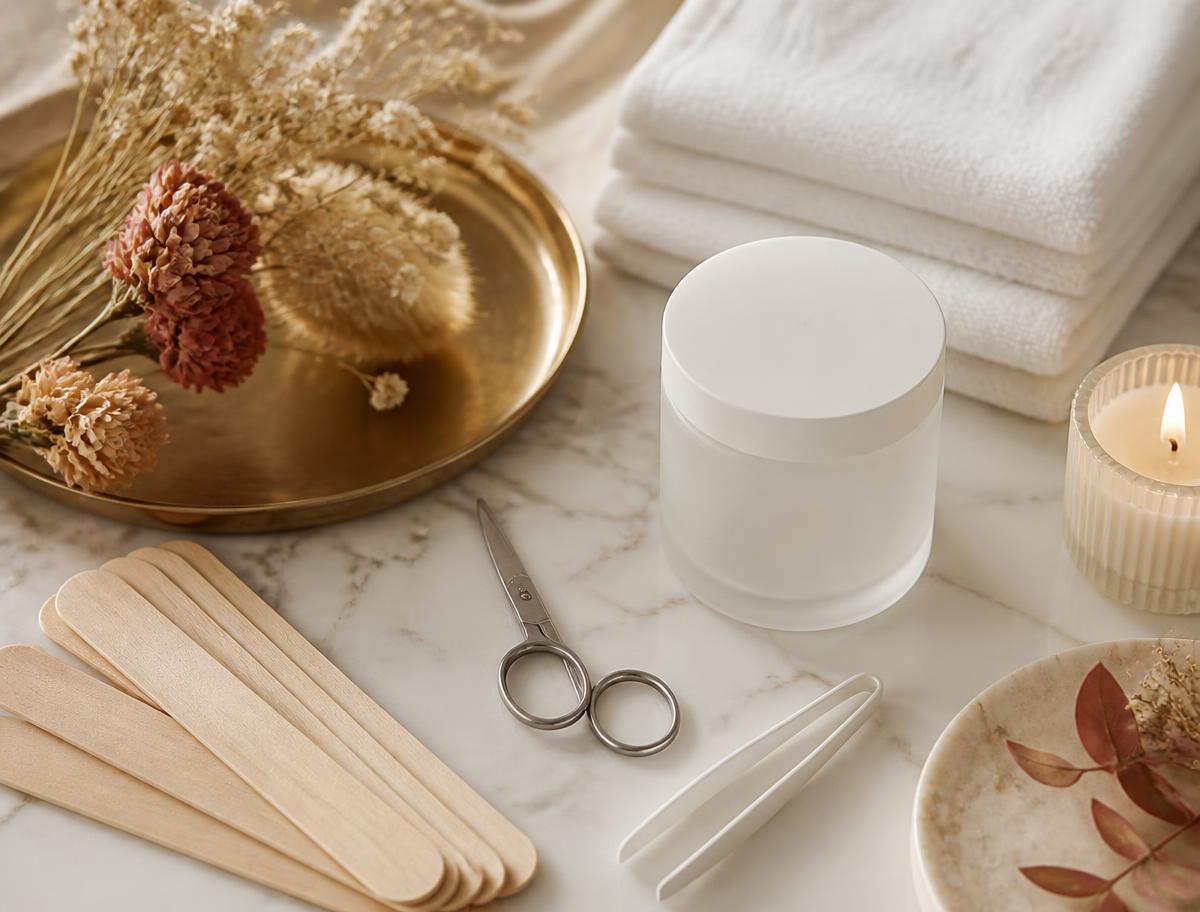 Imagem ilustrativa de materiais de estética
